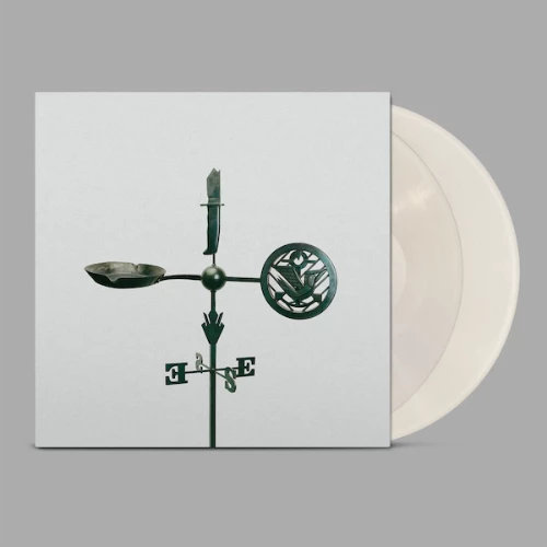 Jason Isbell & The 400 Unit - Weathervanes album cover and 2LP natural colored vinyl.