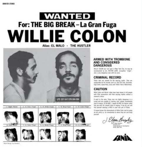 Willie Colon - La Gran Fuga album cover.