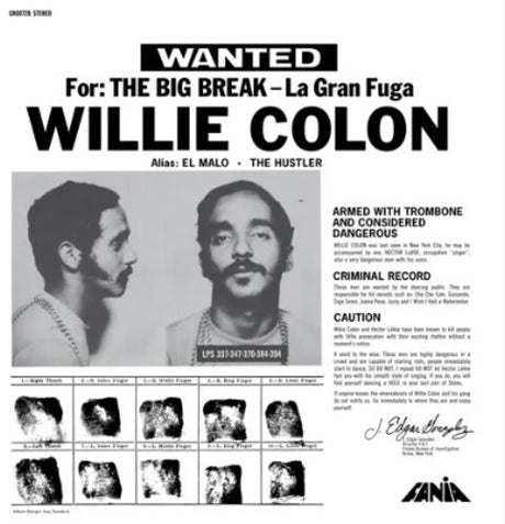 Willie Colon - La Gran Fuga album cover. 