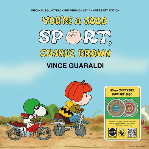 Vince Guaraldi - You're A Good Sport, Charlie Brown album cover.