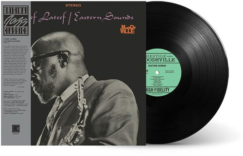 Yusef Lateef - Eastern Sounds album cover and black vinyl.