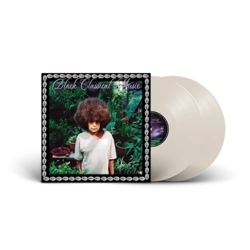 Yussef Dayes - Black Classical Music album cover and 2LP white vinyl.