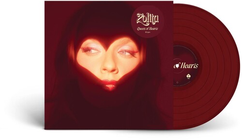 Zolita - Queen of Hearts album cover and record.