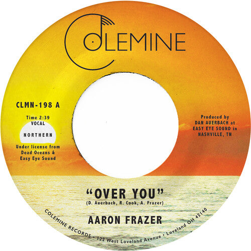 Aaron Frazer - Over You / Have Mercy 7" single.
