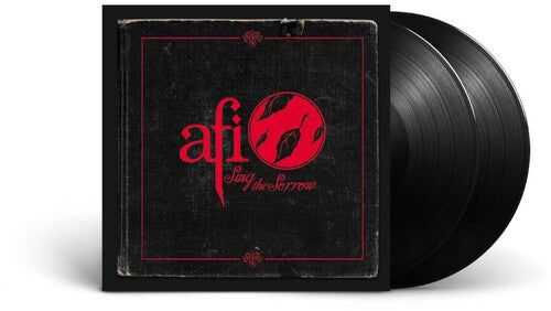 AFI - Sing the Sorrow album cover and 2LP vinyl.