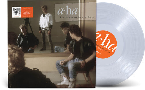 A-ha - Hunting High and Low – The 1984 demos cover with a clear vinyl record
