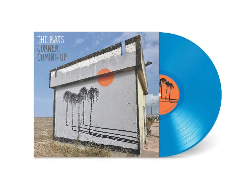 Bats - Corner Coming Up album cover and blue vinyl
