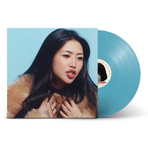 Beabadoobee - This Is How Tomorrow Moves album cover and blue vinyl.