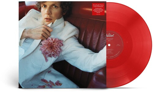 Beck - Everybody's Gotta Learn Sometime album cover and red vinyl