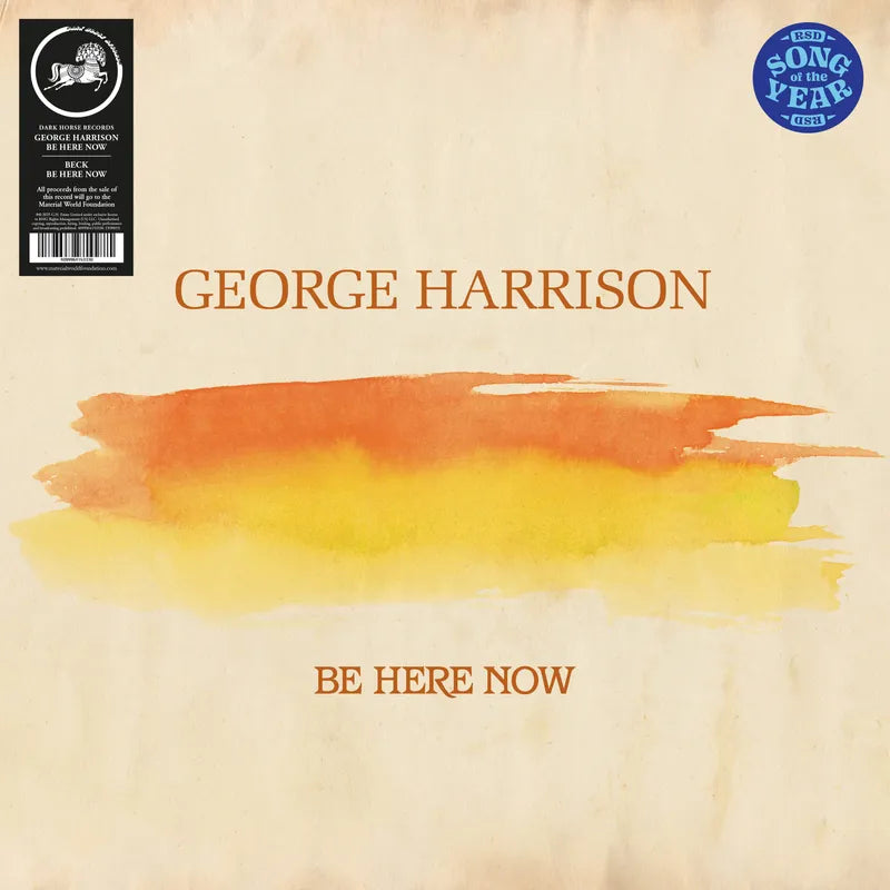 George Harrison/Beck - Be Here Now single cover