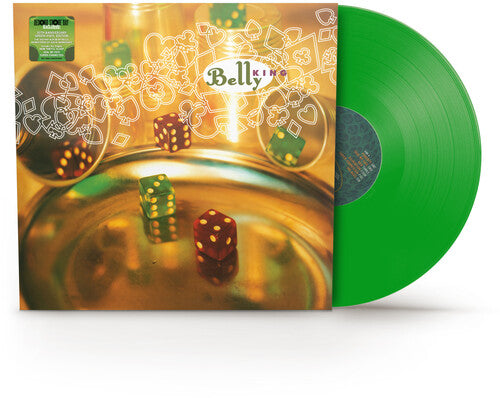 Belly - King album cover with a green vinyl record