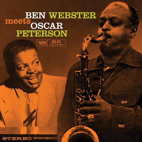 Ben Webster - Meets Oscar Peterson album cover.