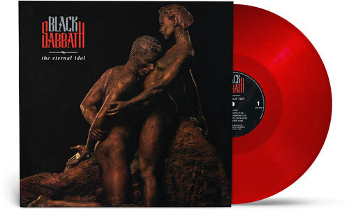 Black Sabbath - The Eternal Idol album cover with red vinyl record