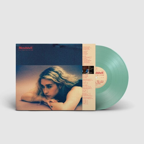 Blondshell - If You Asked For A Picture album cover and green clear vinyl.