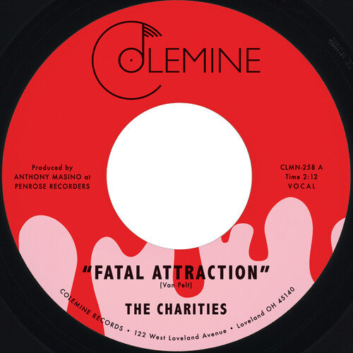 Charities - Fatal Attraction / It's Not Our Time 7" label.