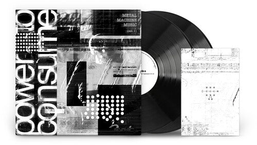 Metal Machine Music: Power to Consume, Vol. 1 album cover with two vinyl records