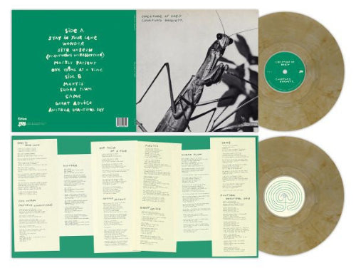 Courtney Barnett - Creature of Habit album cover and 2LP caramel vinyl