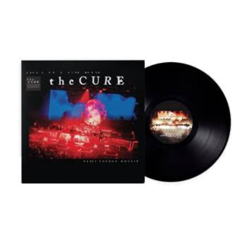 The Cure - Songs Of A Live World: Troxy London MMXXIV album cover and black vinyl.