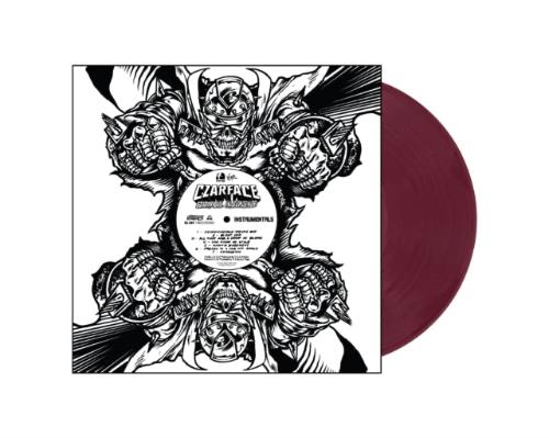 Czarface - Czartificial Intelligence album cover and crimson vinyl.