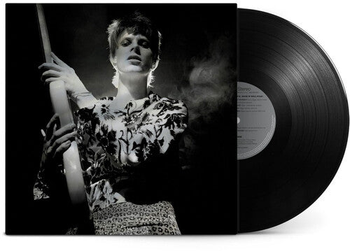 David Bowie - Rock ‘n’ Roll Star album cover and black vinyl.