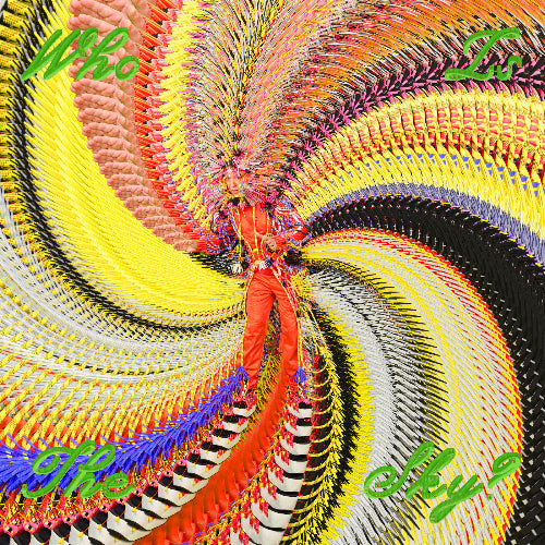 David Byrne - Who Is the Sky album cover.