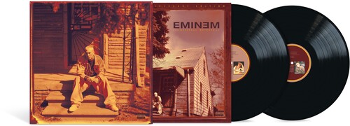 Eminem - The Marshall Mathers LP album cover and 2LP vinyl.