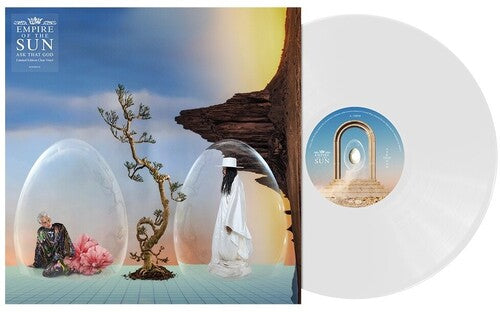 Empire of The Sun - Ask That God album cover and Clear vinyl.
