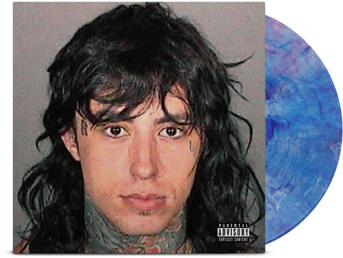 Falling In Reverse - Popular Monster album cover and blue vinyl.