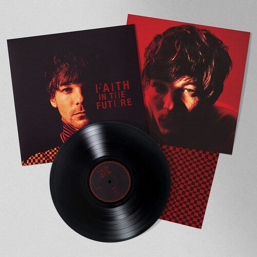 Louis Tomlinson - Faith In The Future album cover with inner sleeve and black vinyl disc