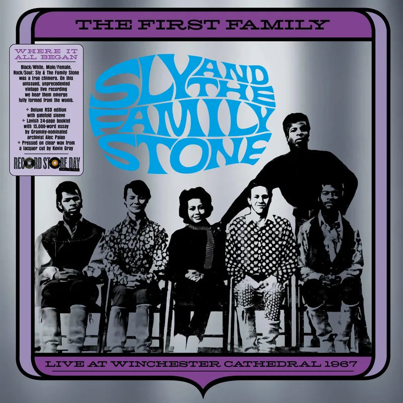 Sly & the Family Stone - The First Family: Live At Winchester Cathedral 1967 album cover