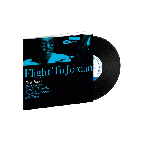 Duke Jordan - Flight To Jordan album cover and vinyl.