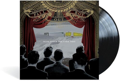 Fall Out Boy - From Under The Cork Tree album cover with a black vinyl record