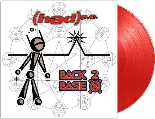 (hed)p.e. - Back 2 Base X album cover and red vinyl