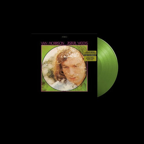 Van Morrison - Astral Weeks album cover and ROCKTOBER Olive Vinyl.
