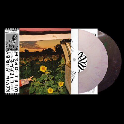 Kevin Morby - Little Wide Open album cover and 2LP ecomix colored vinyl