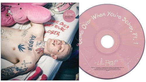 Lil Peep - Come Over When You’re Sober, Pt. 1 album cover and CD.