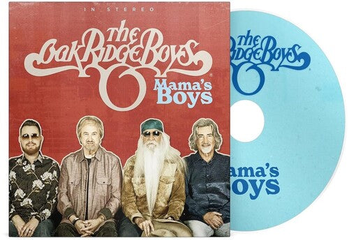 The Oak Ridge Boys mamas boys album cover with blue CD