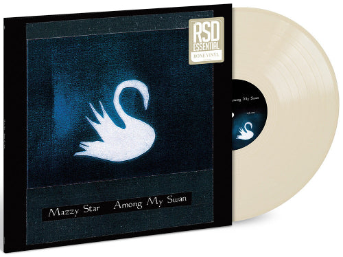 Mazzy Star - Among My Swan album cover and bone vinyl.