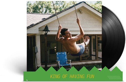 Medium Build - King Of Having Fun album cover and vinyl
