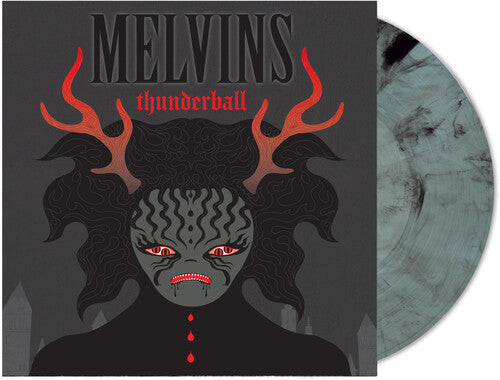 Melvins - Thunderball album cover and smokey vinyl.