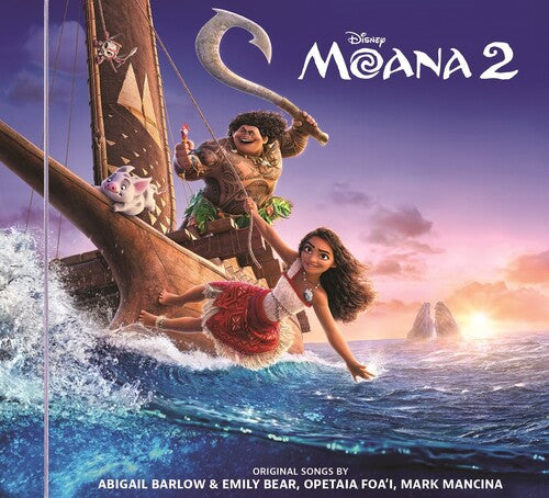 Moana 2 soundtrack album cover.
