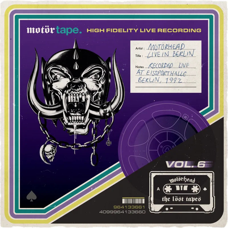 Motorhead - The Löst Tapes, Vol. 6 (Live In Berlin 1992) album cover