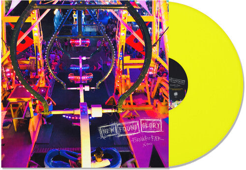 New Found Glory - Forever & Ever x Infinity album cover and yellow vinyl.