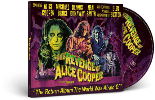Alice Cooper - The Revenge of Alice Cooper album cover and CD