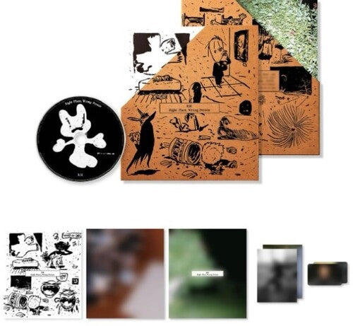 RM (BTS) - Right Place, Wrong Person CD and album art.