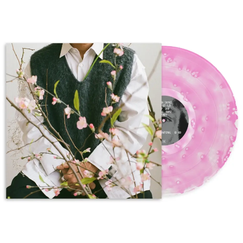Shigeto - Cherry Blossom Baby album cover and pink vinyl.