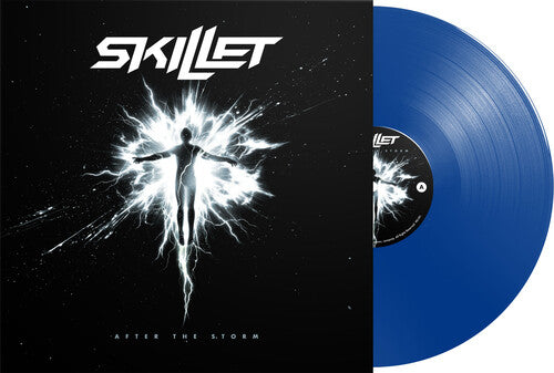 Skillet - After The Storm album cover and blue vinyl