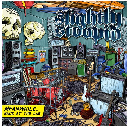 Slightly Stoopid - Meanwhile... Back at the Lab album cover.