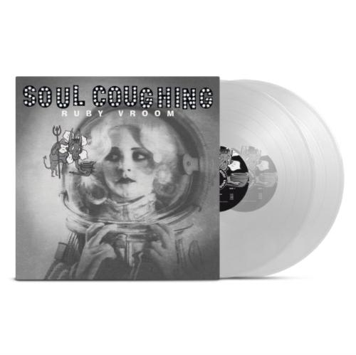 Soul Coughing - Ruby Vroom album cover and 2LP clear vinyl.