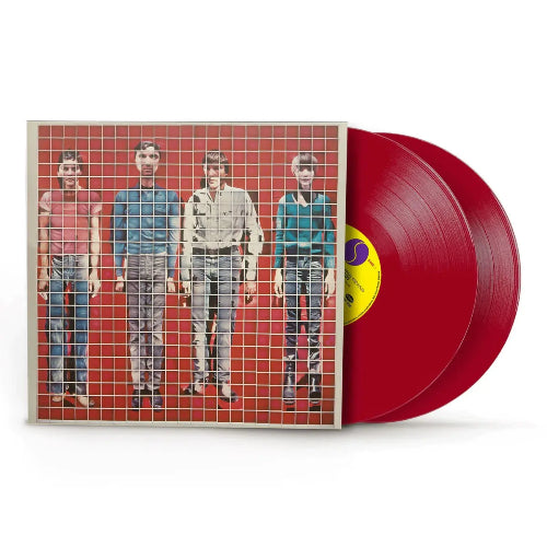 Talking Heads - More Songs About Buildings And Food album cover and 2LP red vinyl.